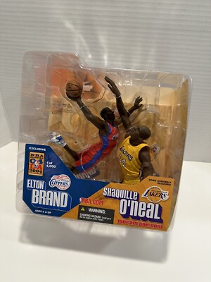 McFarlane NBA Elton Brand Shaquille O'Neal 2004 All-Star Exclusive