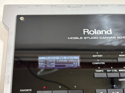 Roland SD-50 Mobile Studio Canvas MIDI Sound Module MIDI Interface