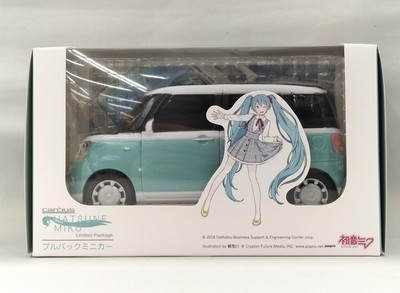 DAIHATSU Move Canbus Hatsune Miku Limited Pullback Mini Car DBC