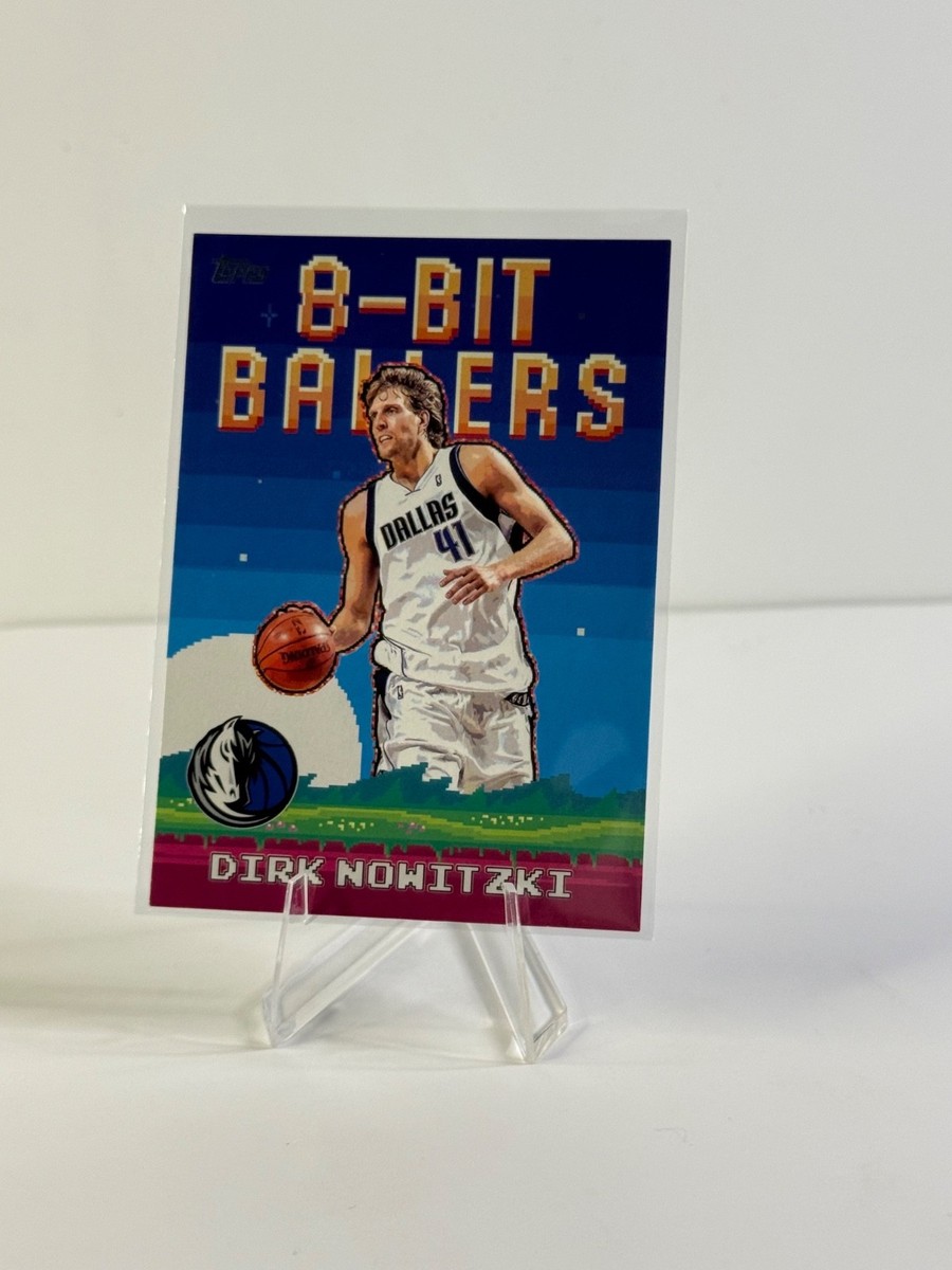 2025-26 Topps NBA Flagship - Dirk Nowitzki - 8-Bit Ballers - 8B-22