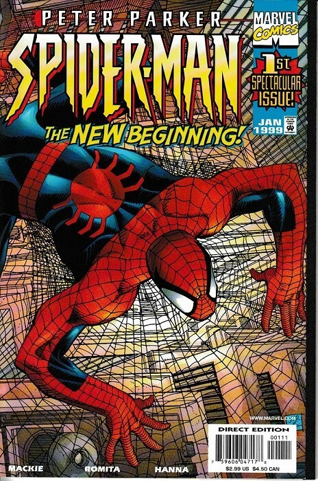Peter Parker Spider-Man 1-A Marvel Comics Vol-1 (1998-2003) | eBay
