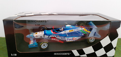 F1 BENETTON 1997 RENAULT B197 BERGER 1/18 MINICHAMPS 180970008