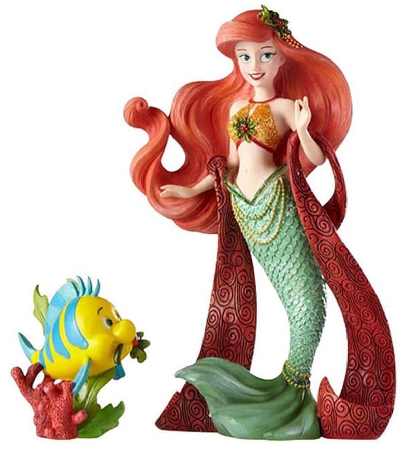 Disney Showcase The Little Mermaid Holiday Ariel and Flounder