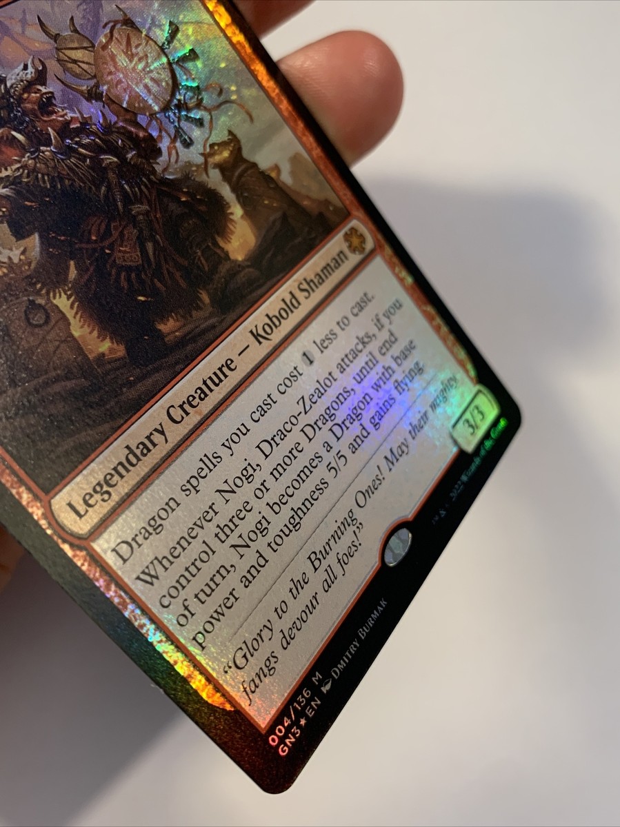 MTG Nogi, Draco-Zealot FOIL Magic Game Night: Free-For-All 004 NM
