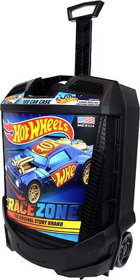 Hot Wheels 100 Car Rolling Storage Carrying Case Retractable