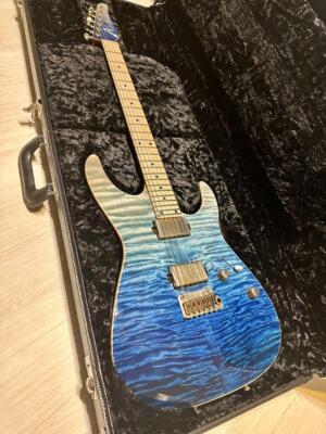 TOM ANDERSON Angel Blue Wipeout Electric Guitar | eBay