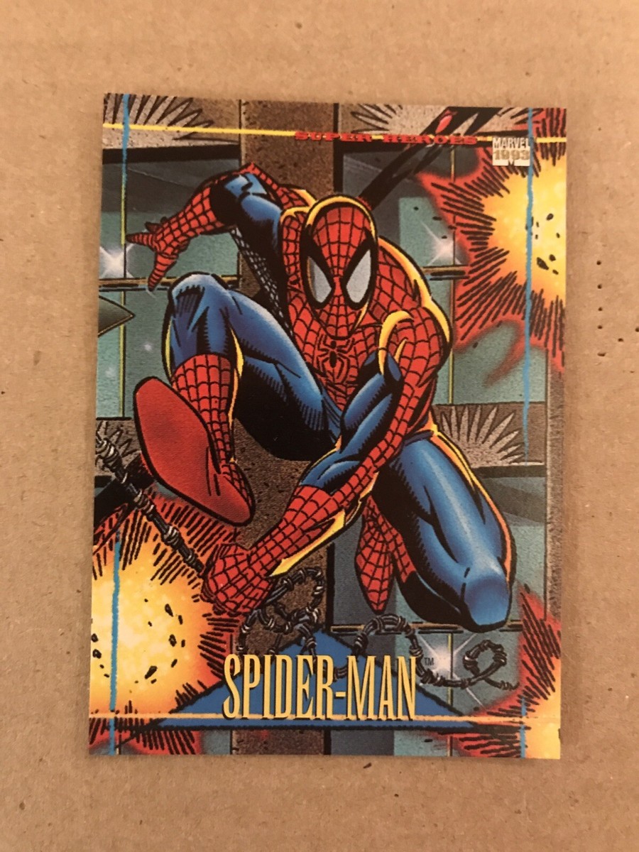 1993 Marvel Trading Cards Spider-Man Card | eBay