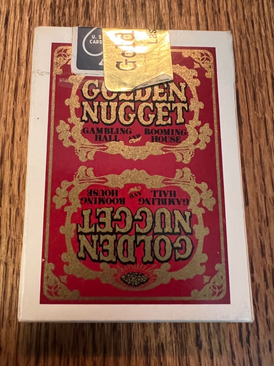 新品未開封 Golden Nugget 赤 2個セット カジノデック オールド 新品未