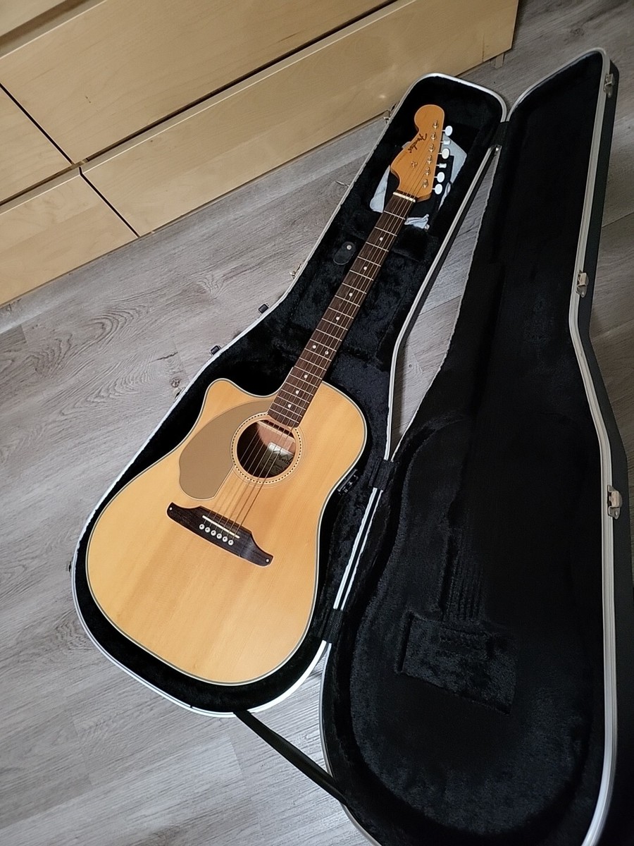 Fender Sonoran Acoustic-Electric Guitar California Series SCE NAT
