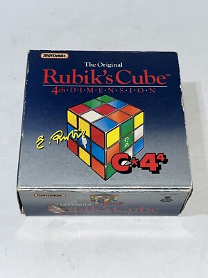 Vintage Matchbox Rubik's Cube 4th Dimension 1989 MA-400 41200 Open