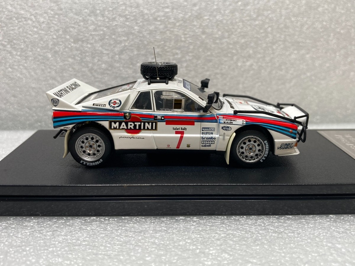 HPI Racing 1/43 8230 LANCIA 037 Rally (#7) 1984 Safari M.Alen / I