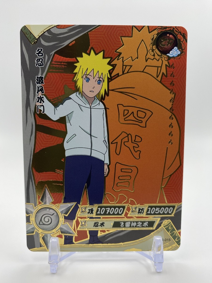 Naruto Kayou CCG Minato Namikaze ZR 15 TCG NR-ZR-015 NM Fresh Pull