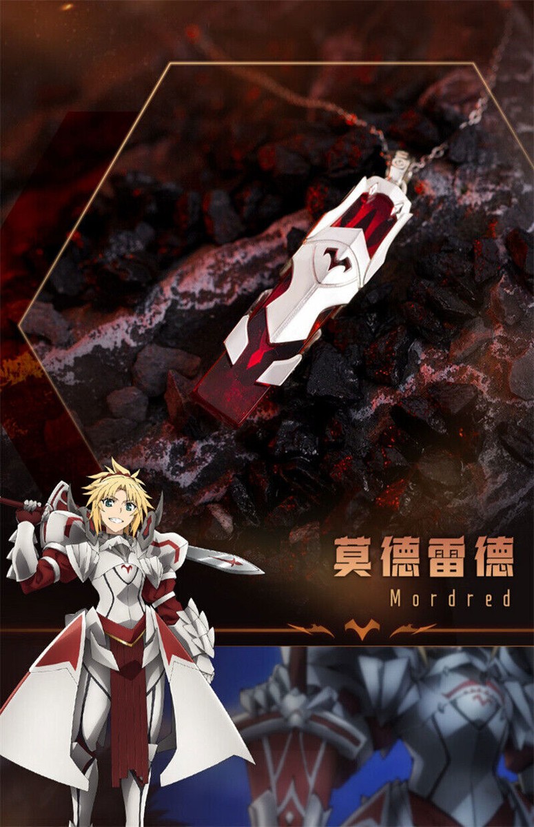 Fate/stay night Fate/Apocrypha Mordred Anime Cosplay Necklace