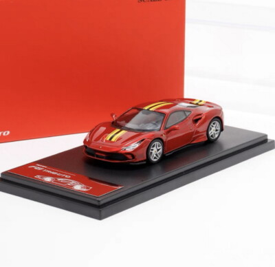XF MODEL 1/64 Scale Ferrari F8 Tributo Red3 Diecast Car Model Toy