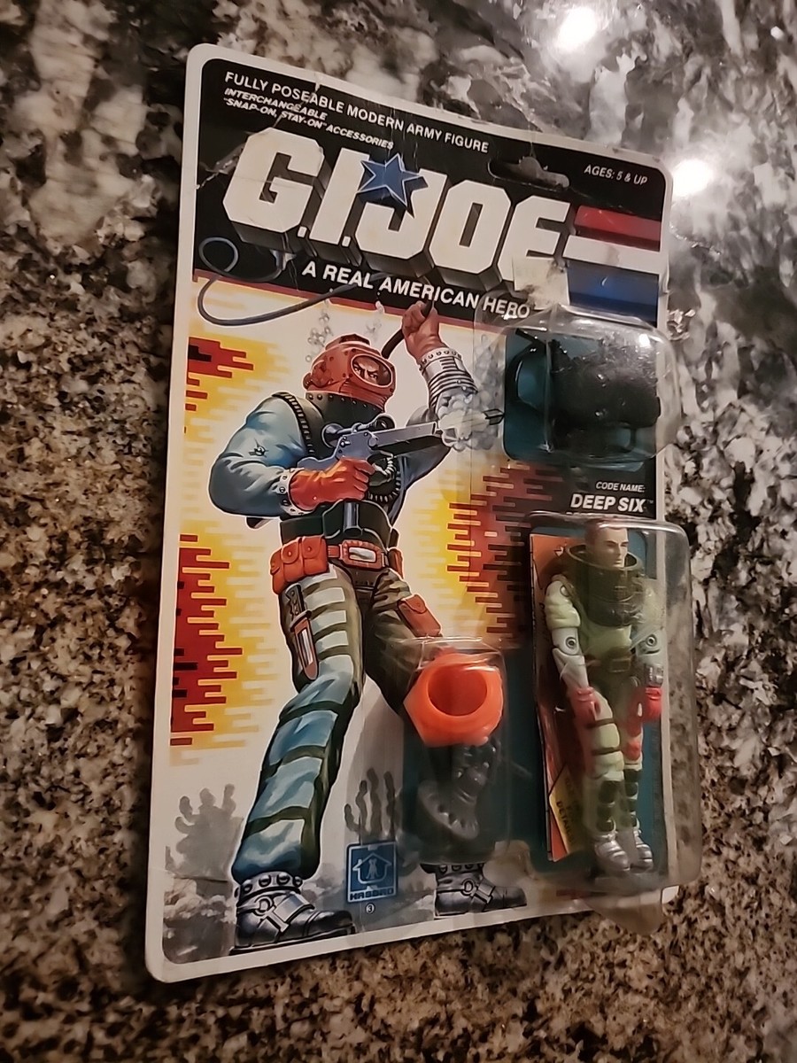 GI Joe Deep Six Deep Sea Diver 1989 Sealed | eBay