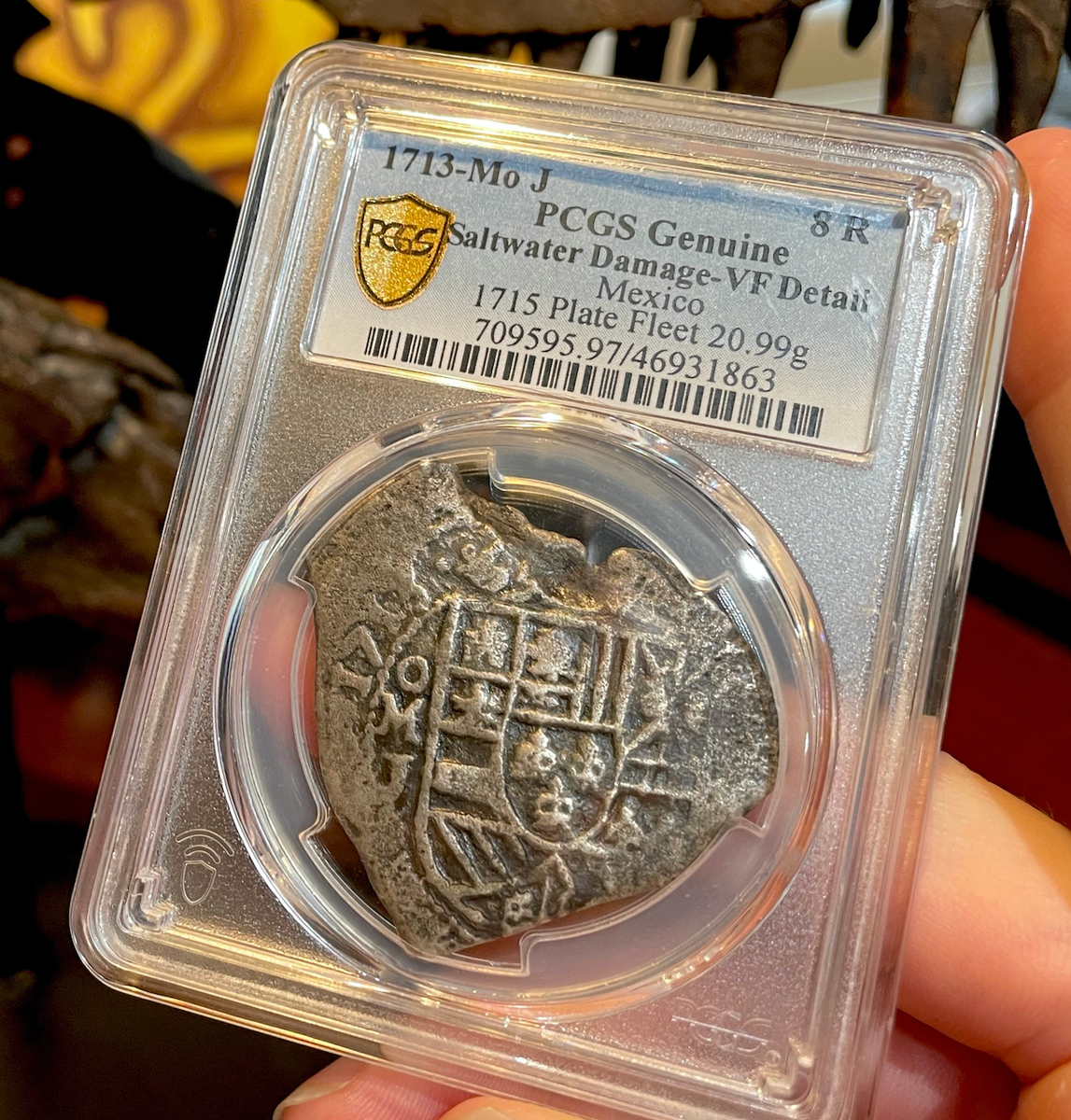 RARE FULL DATE 1713 MEXICO 8 REALES 1715 FLEET PIRATE SILVER COINS