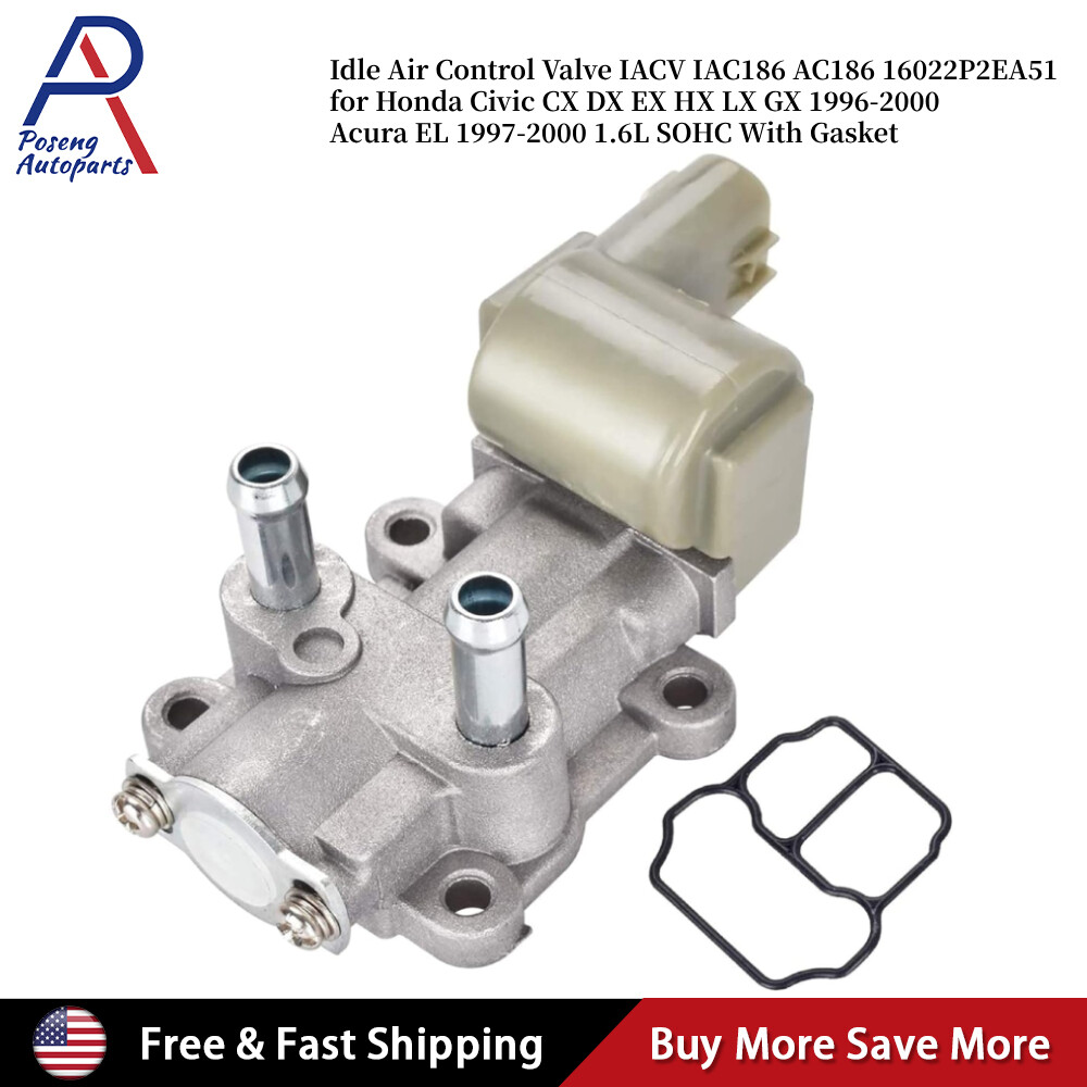 IACV IAC Idle Air Control Valve AC186 for Honda Civic CX DX EX 97