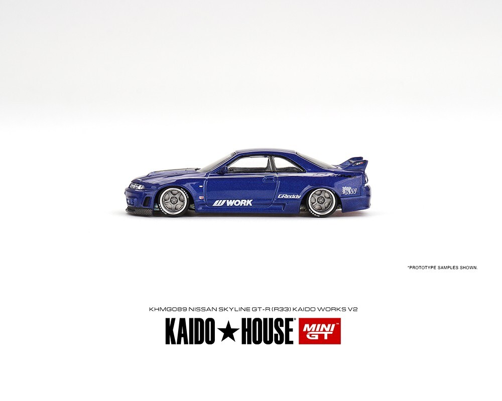 In Stock- Kaido House x Mini GT 1:64 Nissan Skyline GT-R (R33