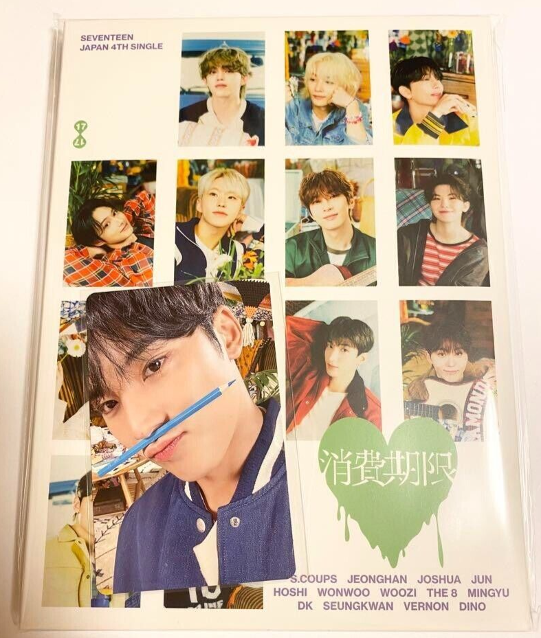 SEVENTEEN MINGYU JAPAN SINGLE SHOHIKIGEN CARAT ver CD & PHOTOCARD
