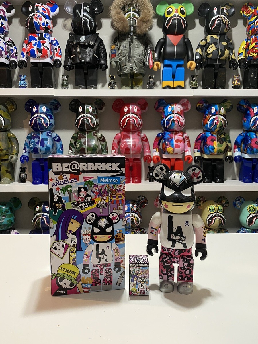 Tokidoki LA Robber 400% 100% Bearbrick Medicom Toy Be@rbrick Set