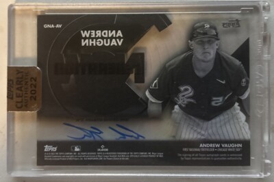 2022 Topps Clearly Authentic #GNA-AV Andrew Vaughn Generation Now