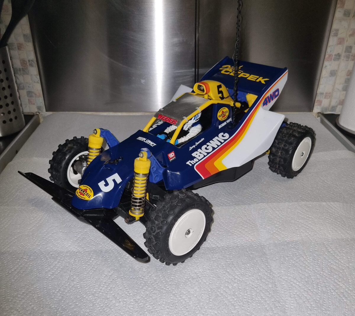 Tamiya Bigwig Big Wig Reproduction Body Wing Lexan | eBay