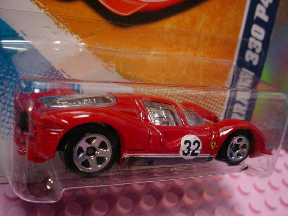 htf 2010 i Hot Wheels FERRARI 330 P4 #84/214∞red; 5sp;32∞HW