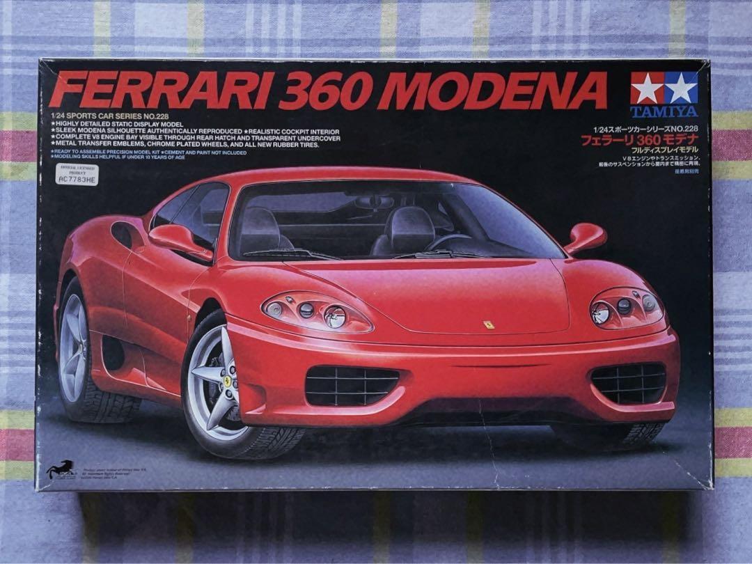 Tamiya 1/24 Ferrari 360 Modena Unassembled Old Package Version