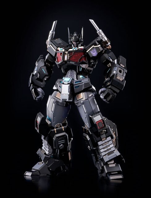Nemesis Prime Transformers Flame Toys Kuro Kara Kuri Black Convoy