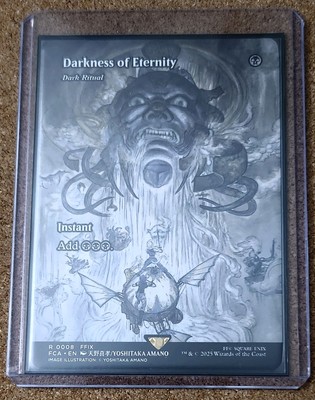 MTG Final Fantasy Darkness Of Eternity Dark Ritual R0008 Full Art