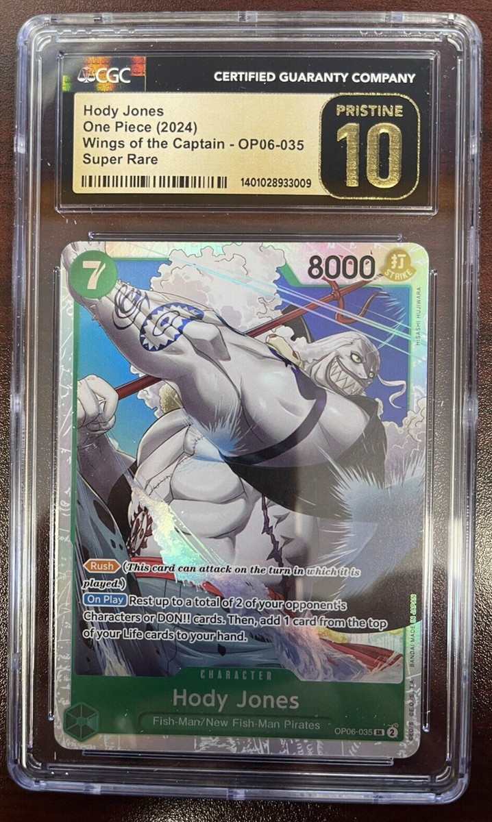 One Piece TCG Hody Jones OP06-035 SR Rare Wings of the Captain