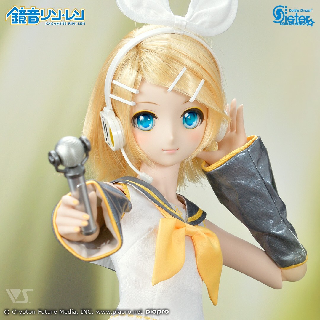 Rare! DDS Kagamine Rin Reboot Volks Dollfie Dream Sister 21.4-in