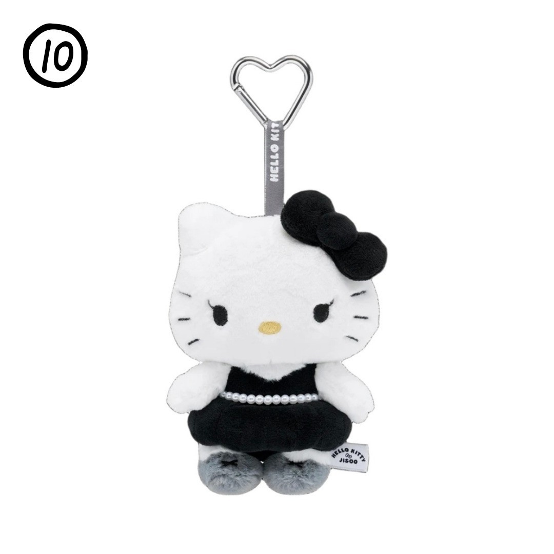 Blackpink Jisoo x Hello Kitty Plush Keychain Limited Edition - 12