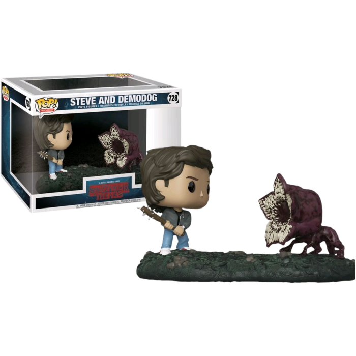 Funko Pop! Moments: Stranger Things - Steve and Demodog #728 for