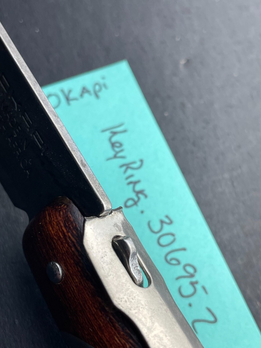 Okapi South Africa Big Sable Folding Knife, Cherry Wood Handle | eBay