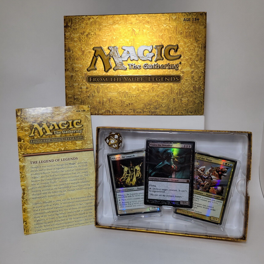 MTG From the Vault Legends set factory sealed Mint | eBay