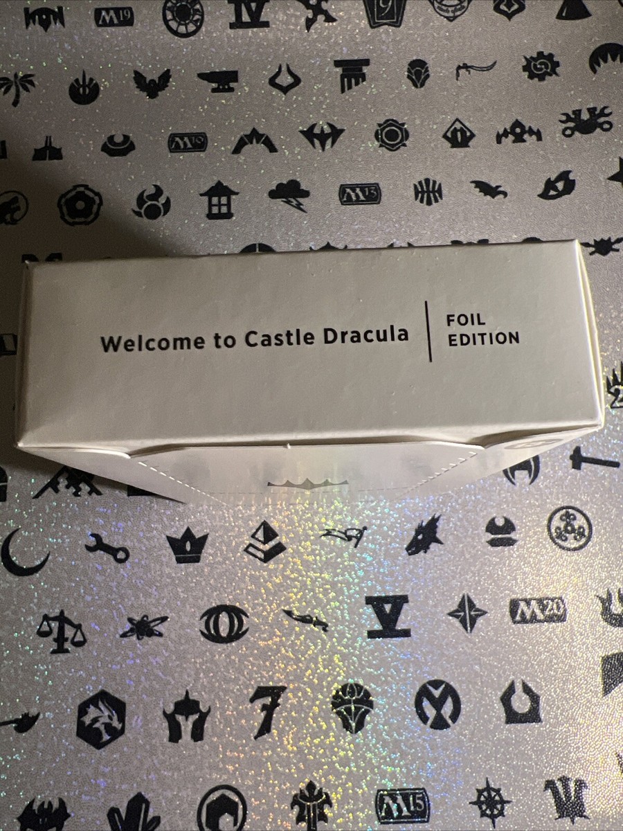 MTG Secret Lair Welcome to Castle Dracula FOIL Edition Sealed | eBay
