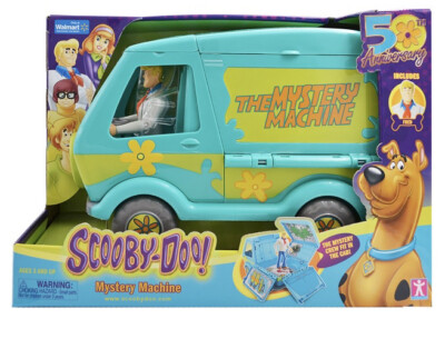 Scooby Doo 50TH ANNIVERSARY Mystery Machine Play Set w/ Fred