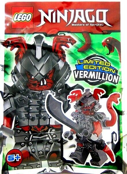 LEGO 891726 NinjaGo Vermillion Warrior Foil Pack | eBay