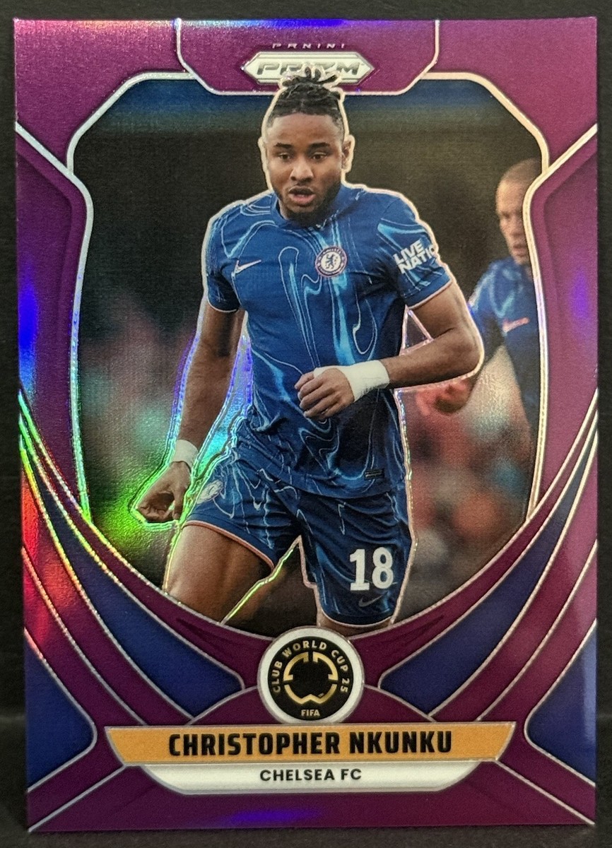 2025 Panini Prizm FIFA Club World Cup Chelsea Christopher Nkunku