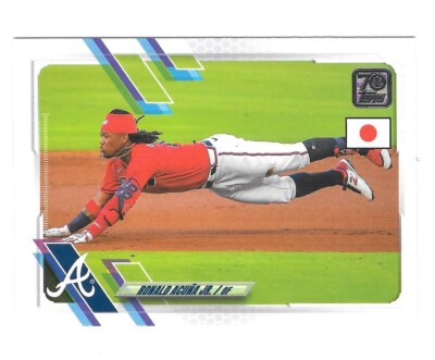2021 Topps Japan Edition RONALD ACUNA JR - ATLANTA BRAVES - #50 | eBay