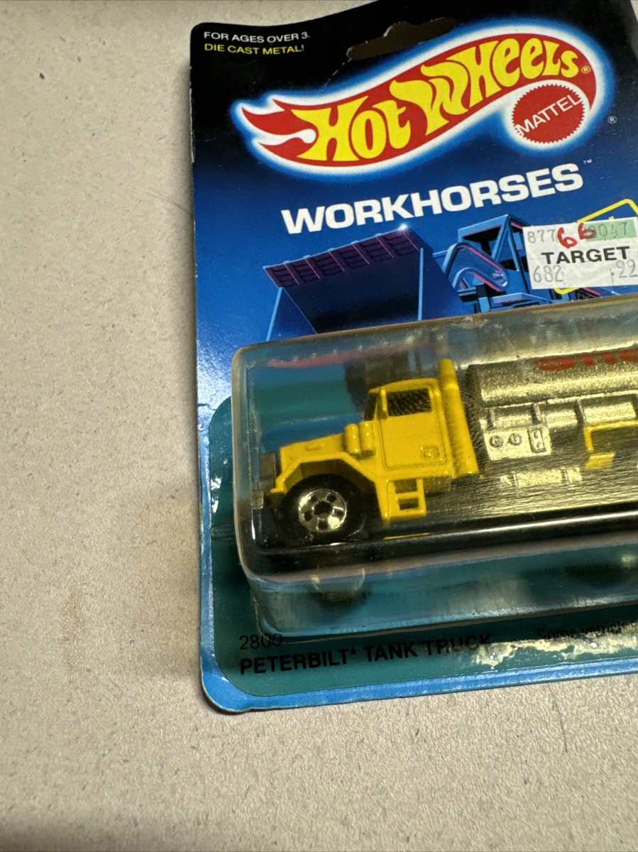 Hot Wheels 1979 PETERBILT SHELL OIL TANKER TRUCK #2800 On Card | eBay