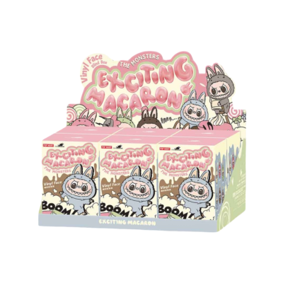 Pop Mart The Monsters Labubu Tasty Macarons Sealed Case 6 Blind