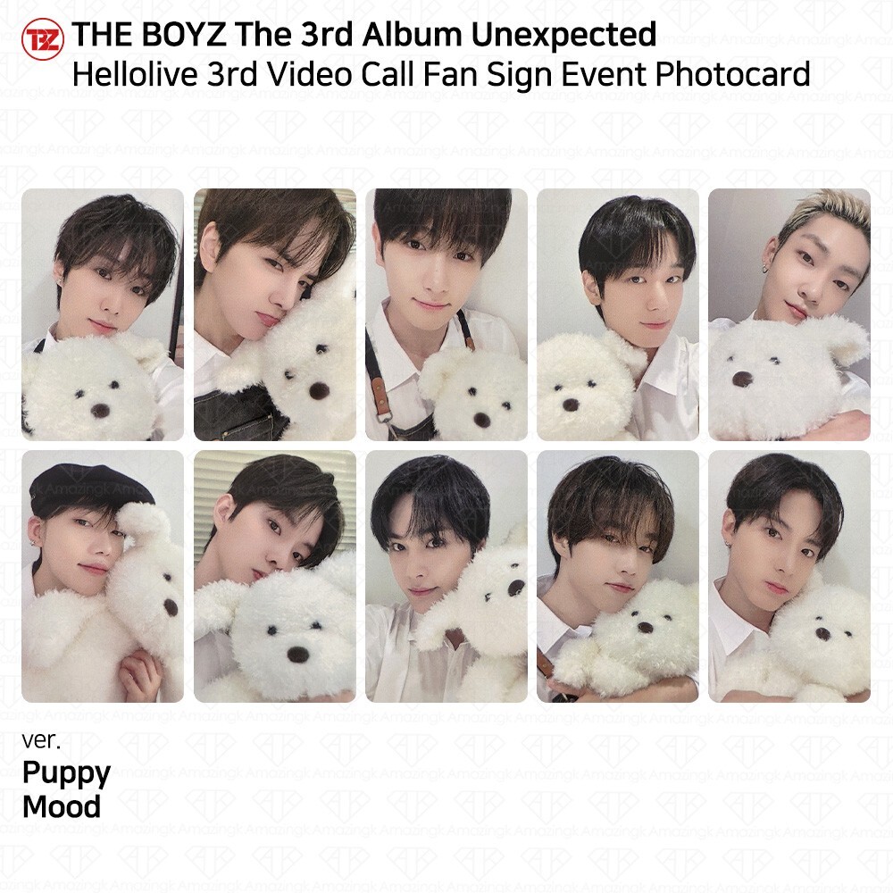 The Boyz 3rd Album Unexpected Hellolive 3rd Fan Sign Event