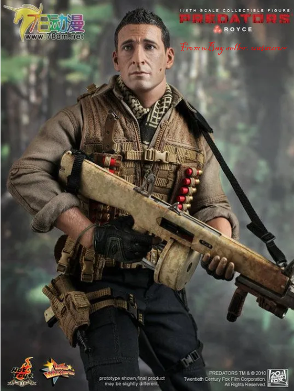 Perfect Hot Toys 1/6 Mms131 Predators Royce In Stock New | eBay