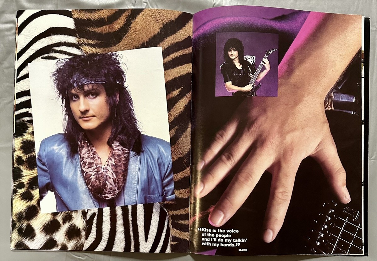 KISS ANIMALIZE World Tour 84/85 Tour Book Program Eric Carr Mark