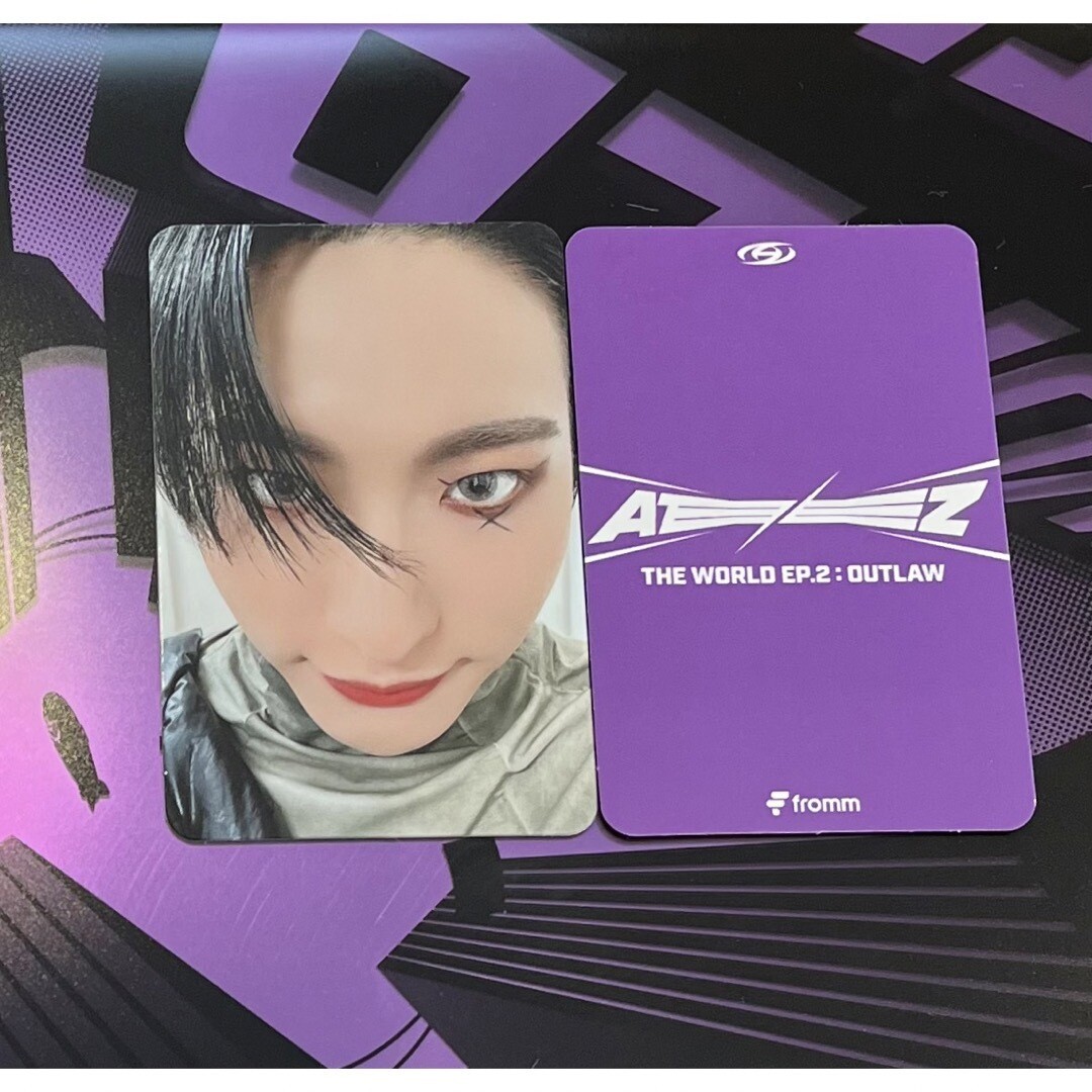 ATEEZ THE WORLD EP.2 : OUTLAW Bouncy Fromm Store Lucky Draw