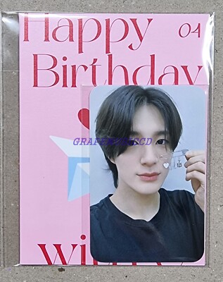 JENO NCT DREAM SMTOWN OFFICIAL MD 2023 ARTIST BIRTHDAY CARD +