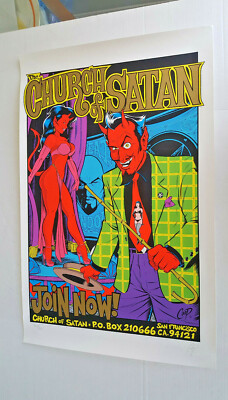 CHURCH OF SATAN POSTER 35