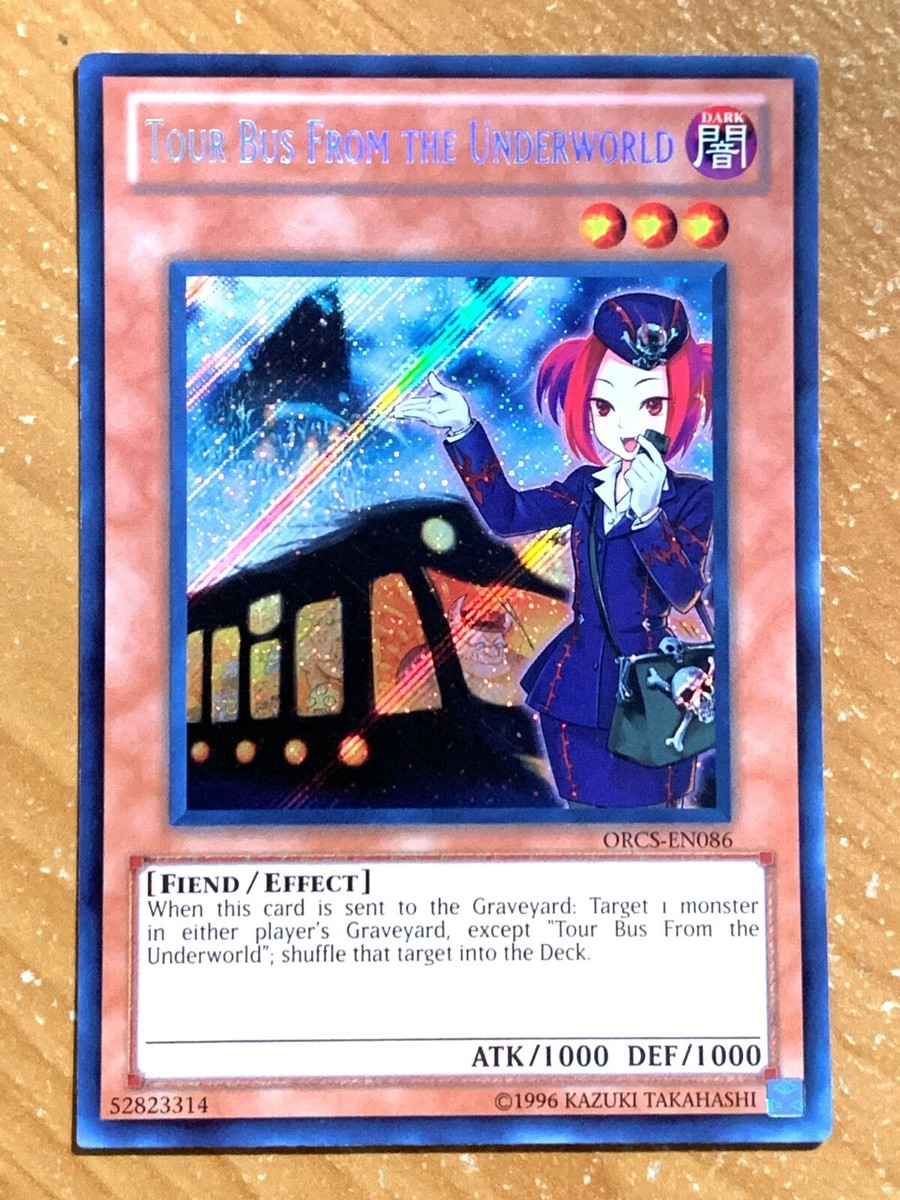 yugioh Tour Bus From the Underworld ORCS-EN086 Secret Unlimited Ed